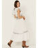 Image #4 - Cleo Bella Women's Yvonne Midi Dress, Ivory, hi-res