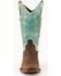 Ferrini Women's Hunter Full-Grain Western Boots - Square Toe , Chocolate, hi-res