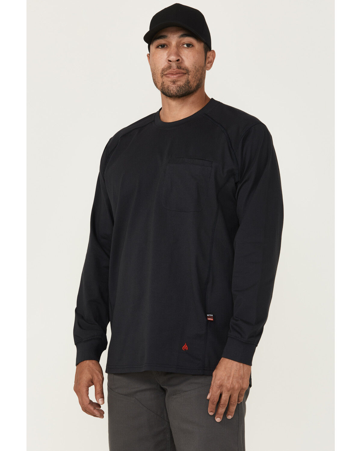 Forge Workwear Men´s FR Solid Lightweight Long Sleeve WorkShirt teamlce.in