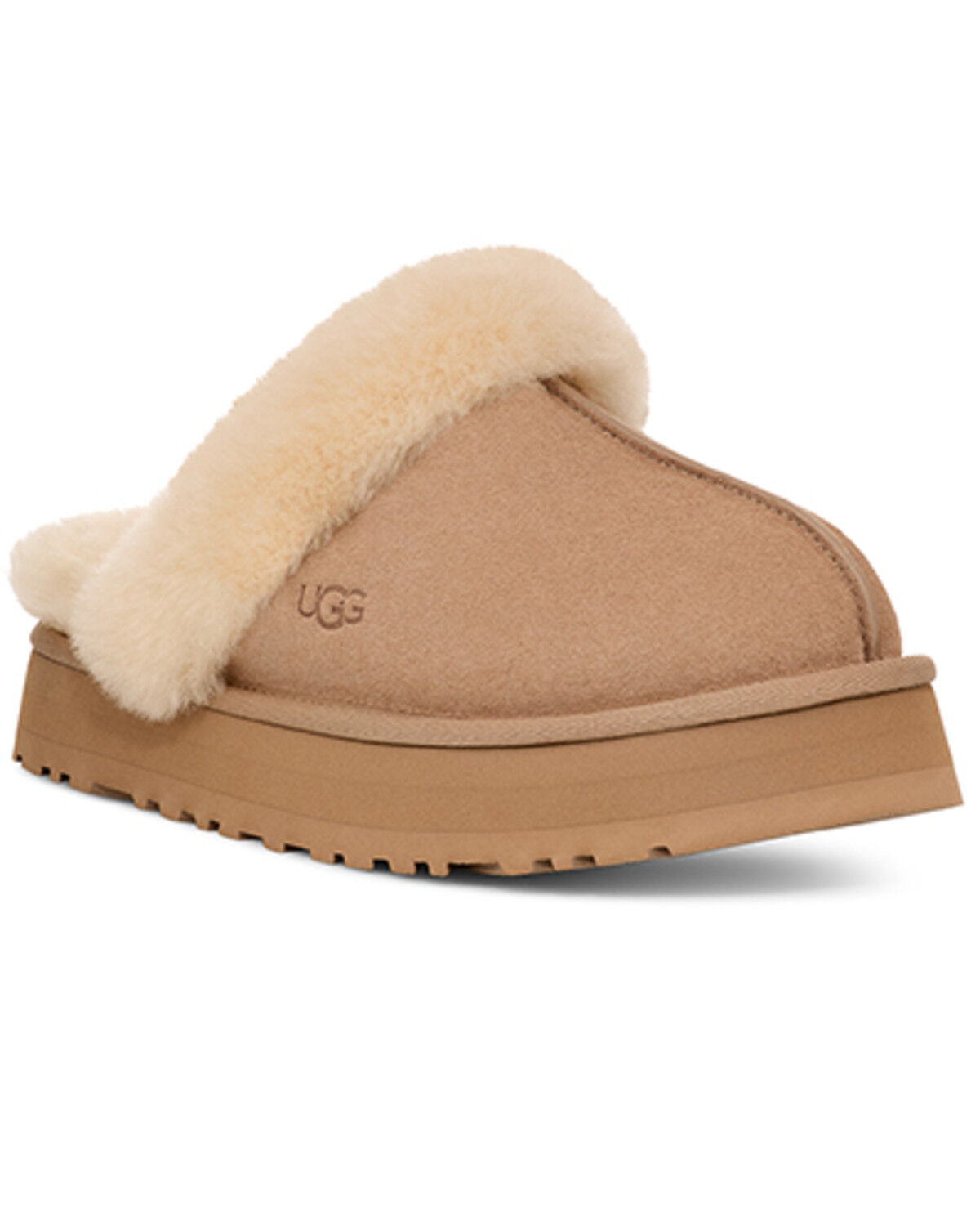 Image #1 - UGG Women's Disquette Slippers, Sand, hi-res