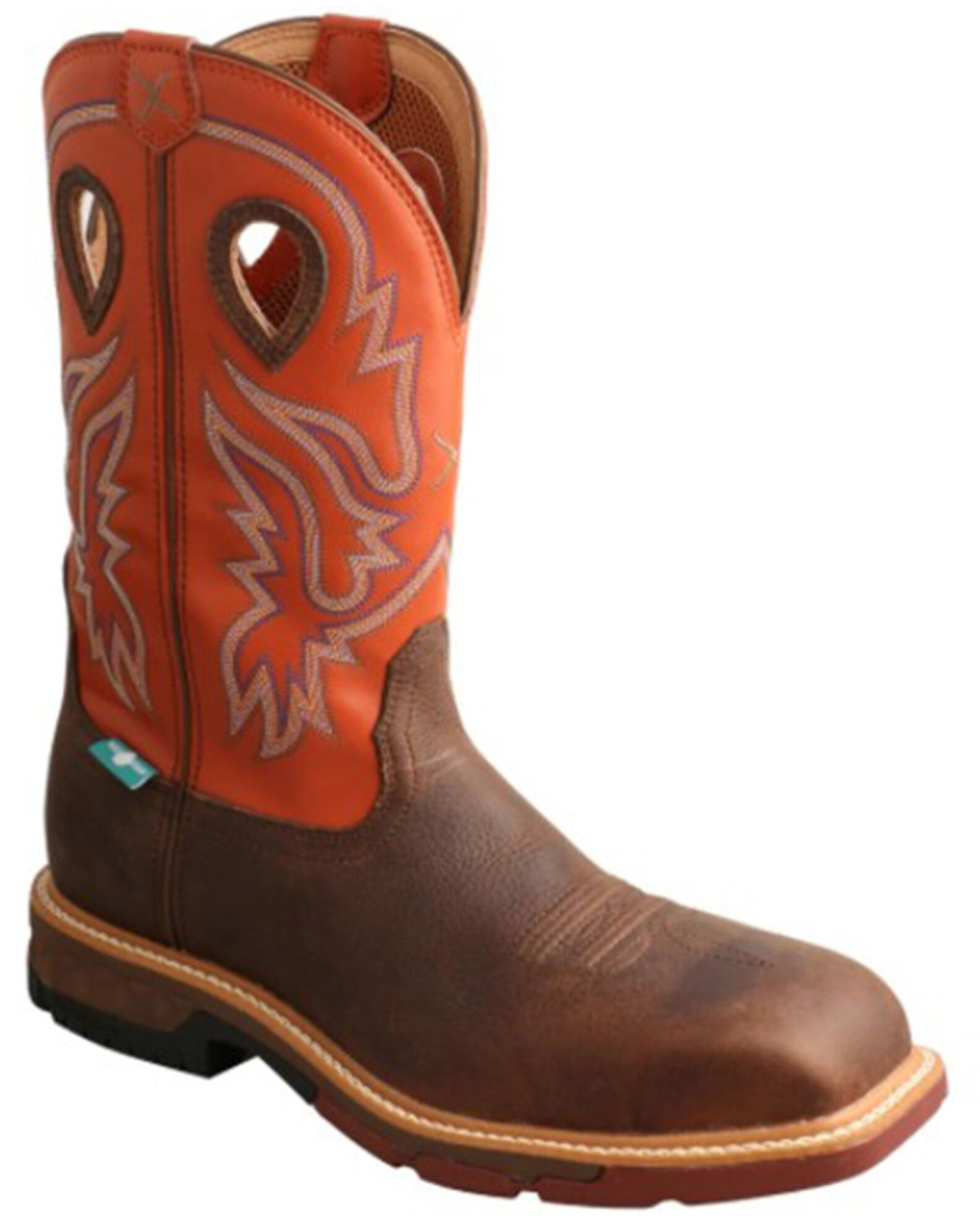 Twisted X Men s Waterproof Western Work Boot Nano Composite Toe