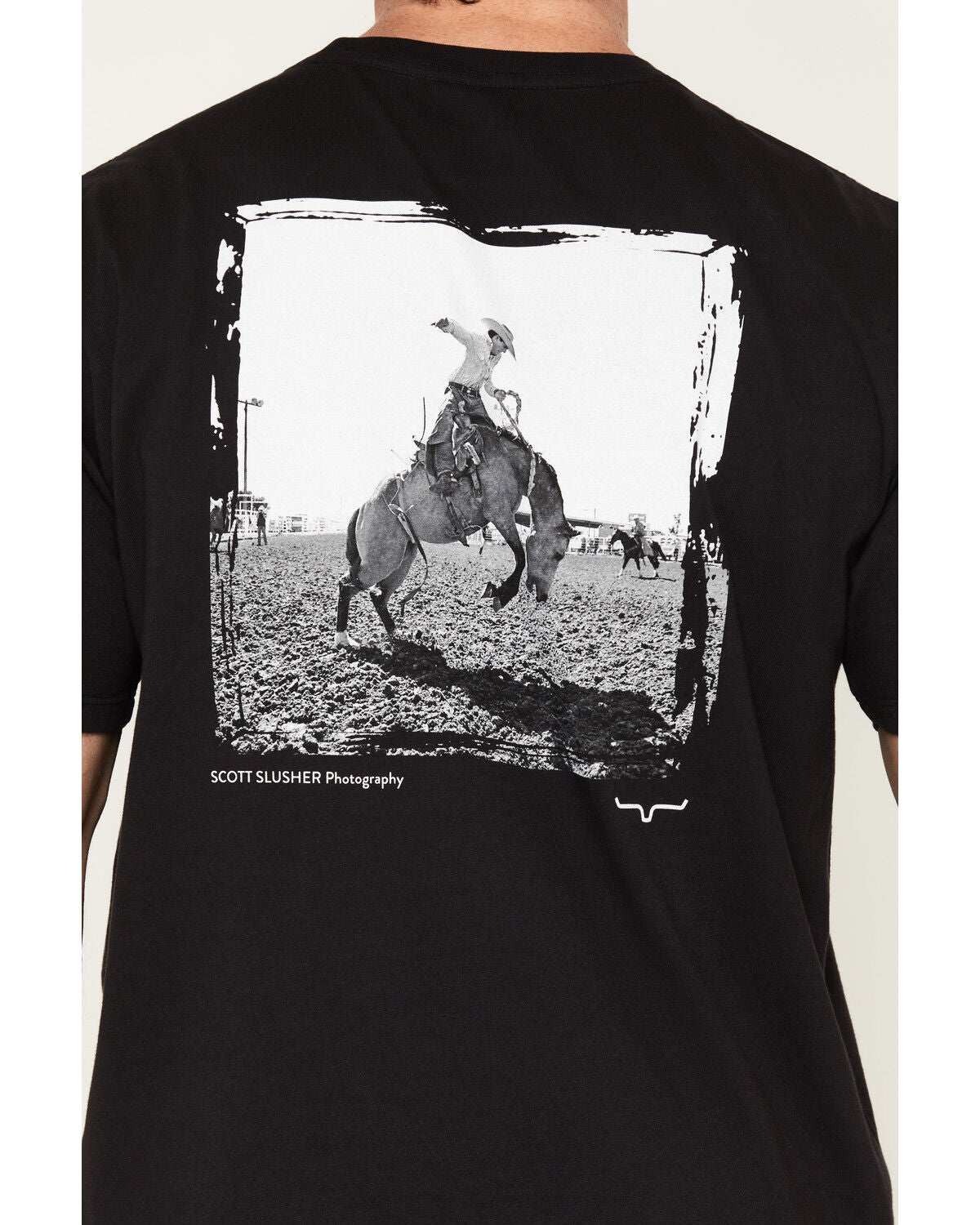 Image #4 - Kimes Ranch Men's Bronc Ride Short Sleeve Graphic T-Shirt, Black, hi-res