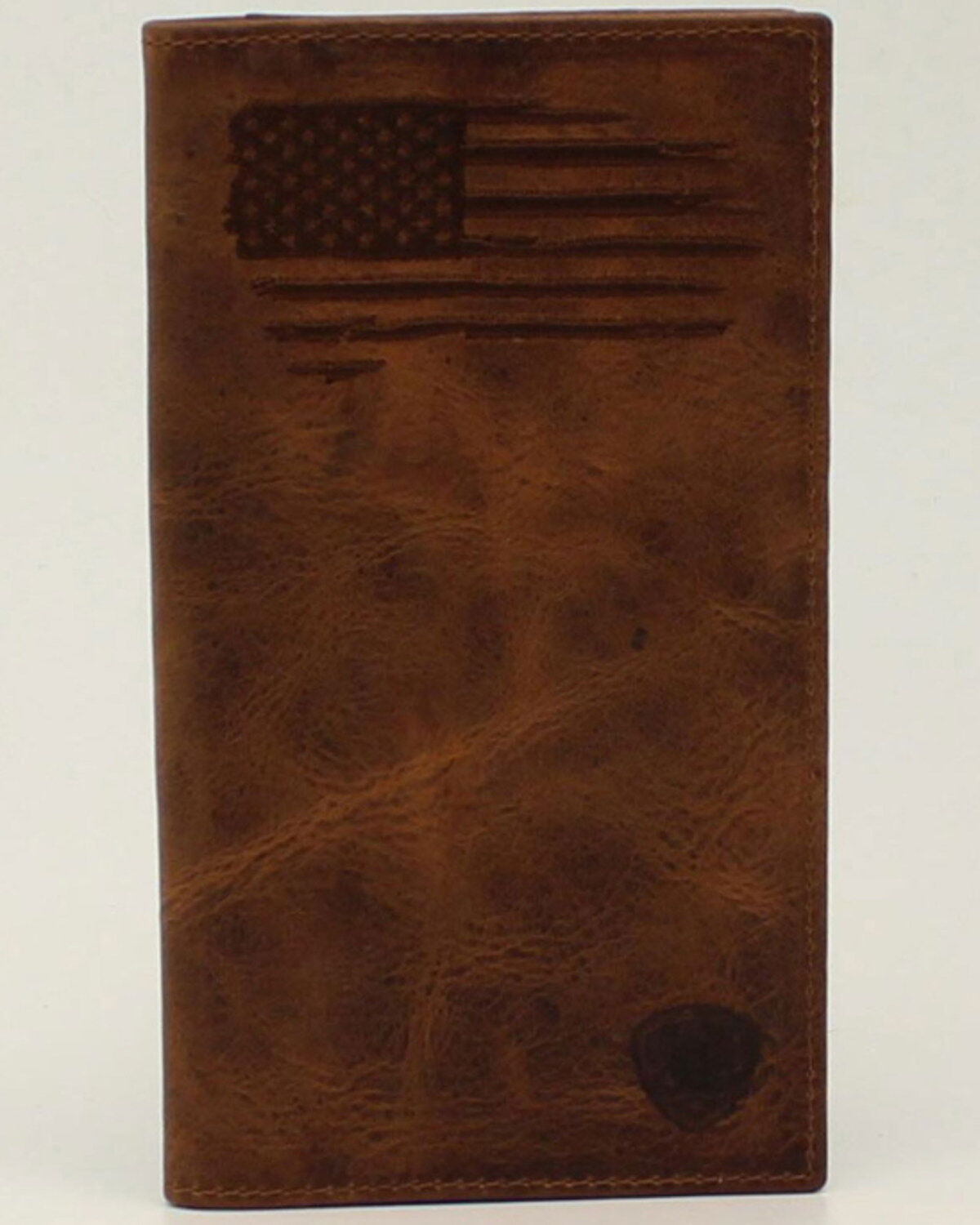 Image #1 - Ariat Men's USA Flag Rodeo Wallet, No Color, hi-res