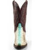 Dan Post Women's Watersnake Western Boots - Snip Toe, Green/silver, hi-res