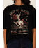 Image #2 - Country Deep Women's Rocking Graphic Tee, Black, hi-res