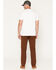 Image #3 - Carhartt Men's Rugged Flex&reg; Relaxed Straight Rigby Dungaree Canvas Work Pants, Rust Copper, hi-res