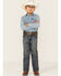 Image #1 - Cody James Boys' Steel Dust Medium Wash Mid Rise Stretch Slim Straight Jeans, , hi-res
