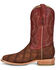 Corral Men's Exotic Alligator Embroidered Western Boots - Broad Square Toe, Red, hi-res