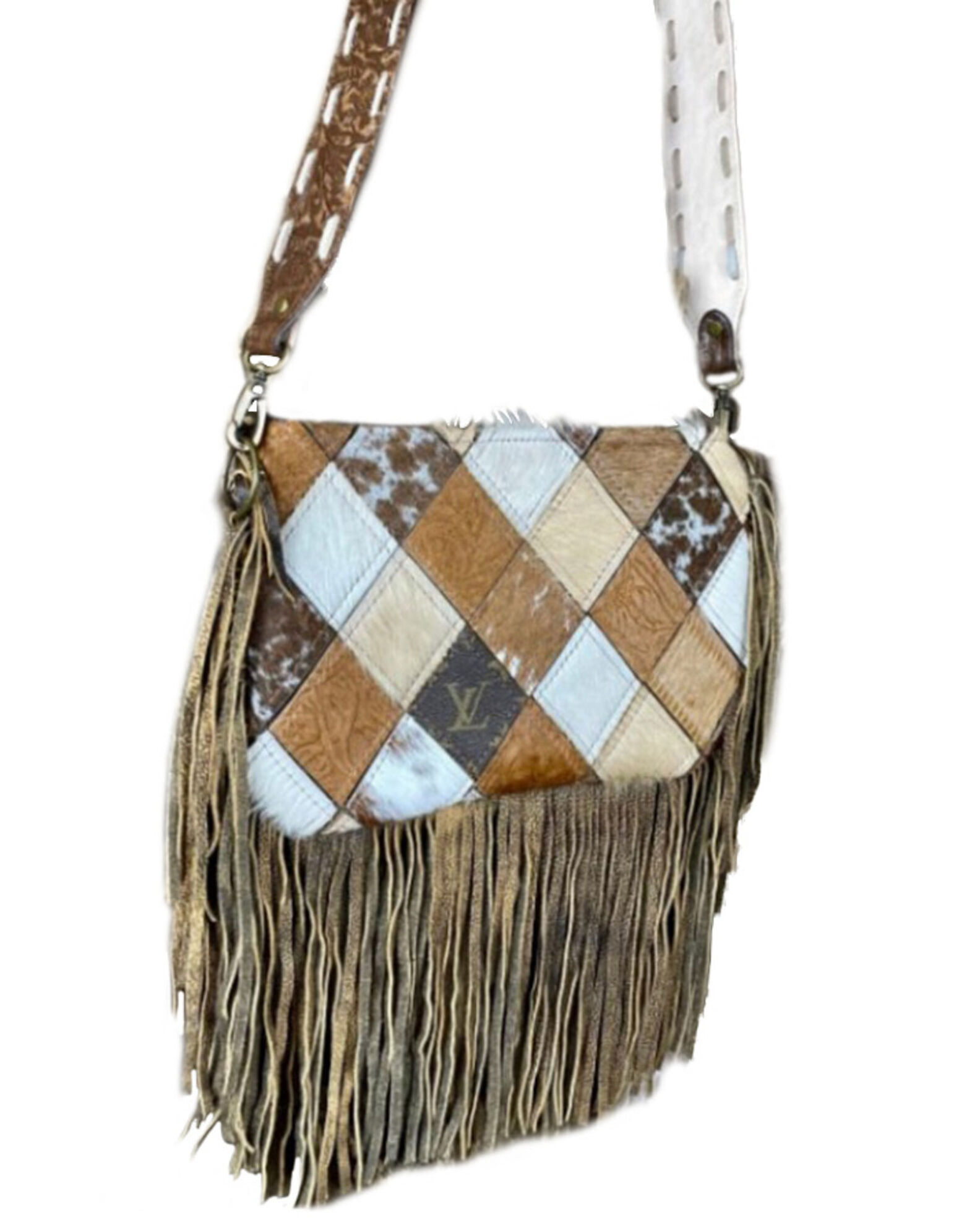 Patchwork crossbody best sale bag