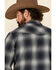 Image #5 - Cody James Men's Evergreen Large Ombre Plaid Long Sleeve Western Flannel Shirt , , hi-res