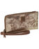 STS Ranchwear By Carroll Women's Flaxen Roan Wristlet Clutch, Gold, hi-res