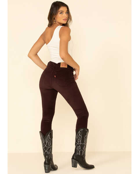Levi's Women's Moleskin High Rise Wedgie Skinny Jeans | Boot Barn