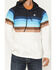 Image #3 - Rock & Roll Denim Men's Striped Hooded Sweatshirt, Blue, hi-res