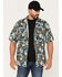 Image #1 - Wrangler Men's Coconut Cowboy Floral Short Sleeve Snap Shirt, , hi-res