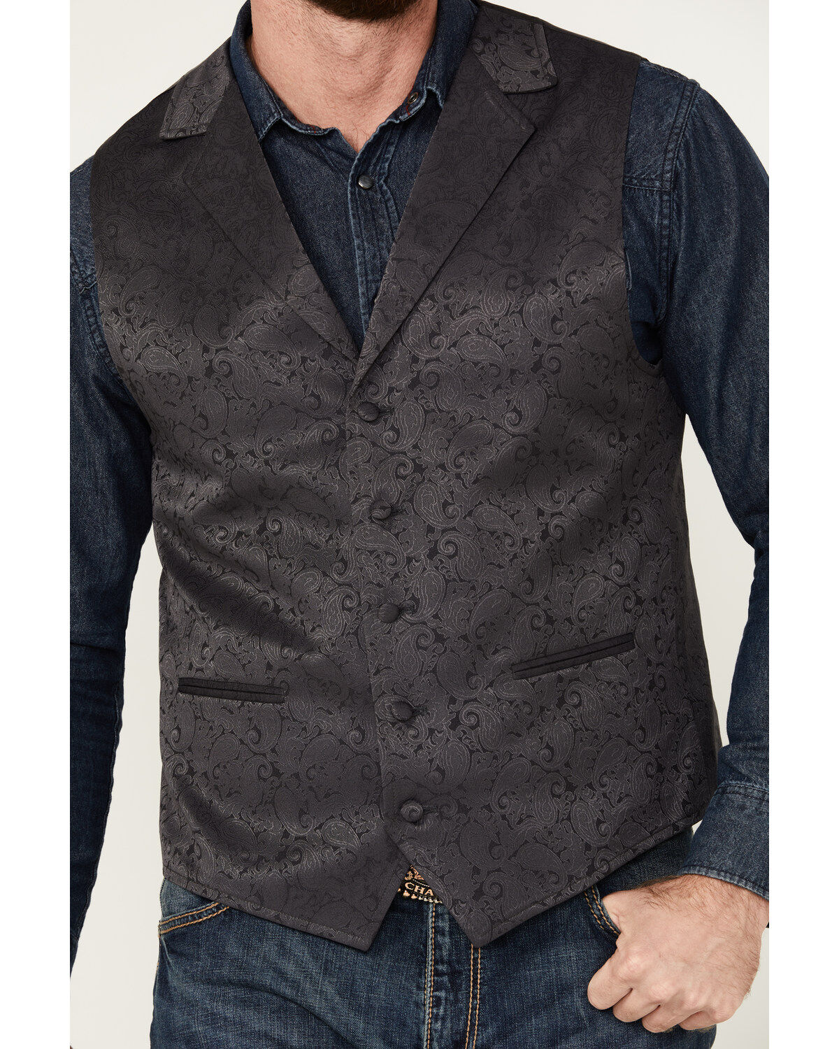 Cody James Men's Nashville Paisley Print Dress Vest | Boot Barn Cody James Men's Nashville Paisley Print Dress Vest | Boot Barn