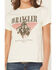 Image #3 - Wrangler Retro Women's Cowboy Logo Short Sleeve Graphic Tee, White, hi-res