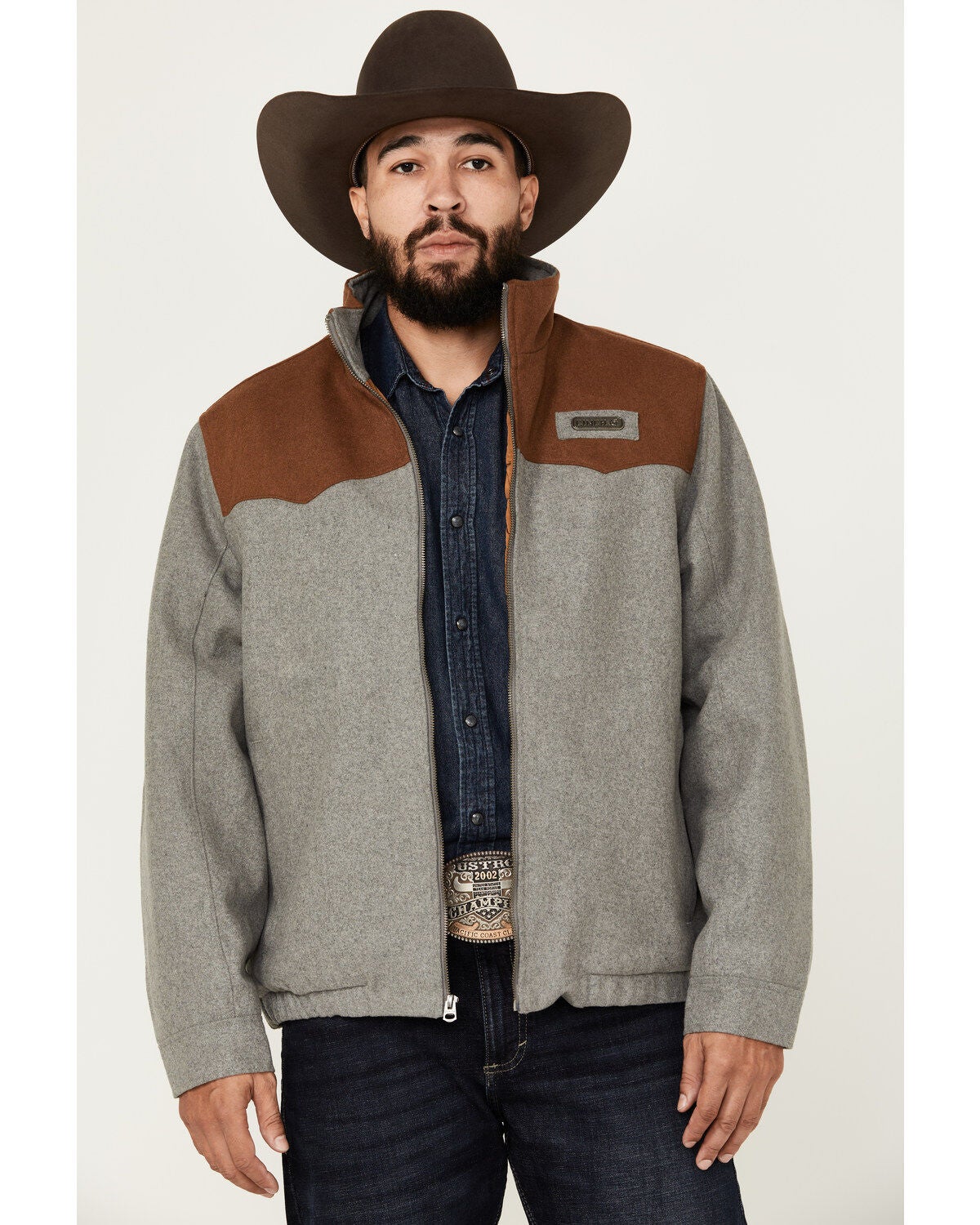 Image #1 - Cinch Men's Wool Insulated Concealed Carry Jacket, , hi-res