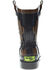 Image #5 - Western Chef Boys' Western Cowboy Rain Boots - Round Toe, Brown, hi-res