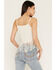 Image #4 - Idyllwind Women's Briarwick Embroidered Fringe Sleeveless Tank Top, Cream, hi-res