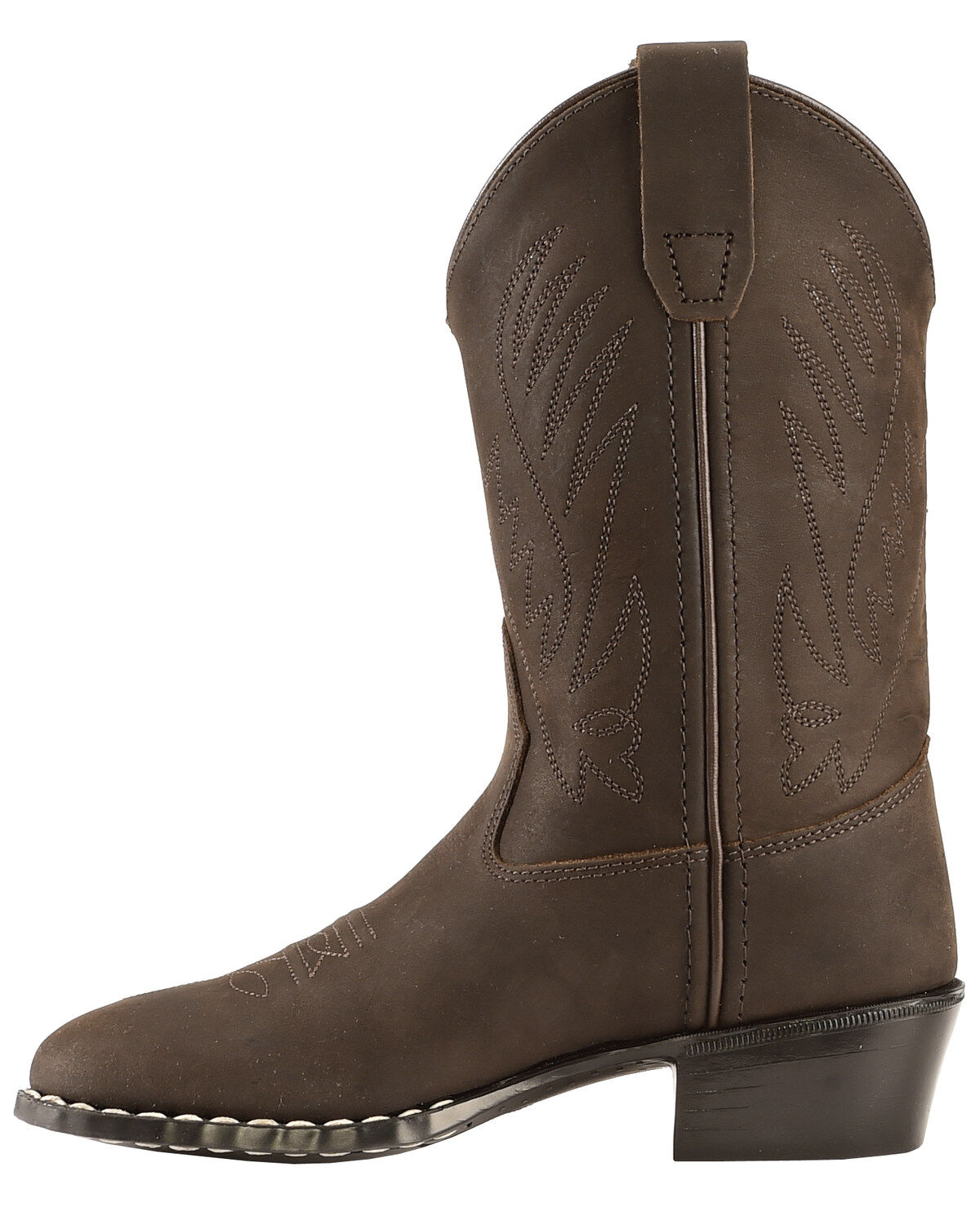 old west distressed leather cowgirl boots