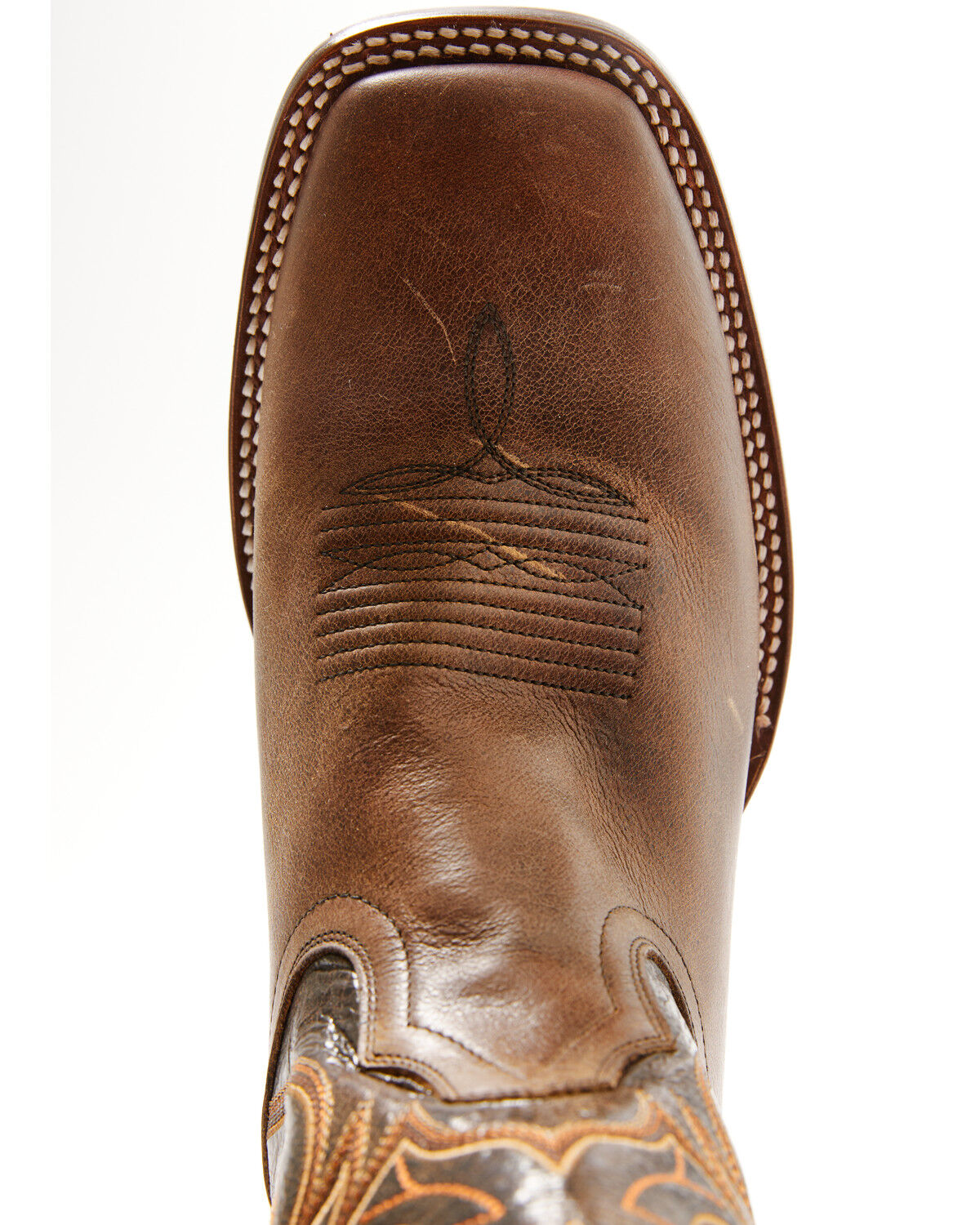 Image #6 - Cody James Men's Harper Western Boots - Broad Square Toe, Brown, hi-res