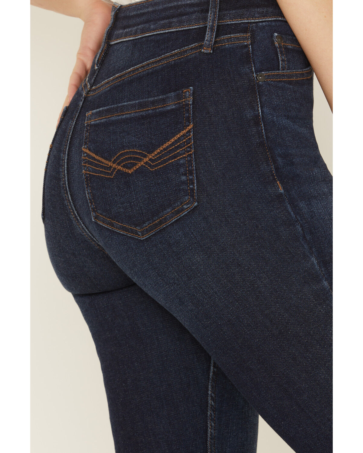 Image #4 - Idyllwind Women's Texas Hold 'Em Jeans in Our Legend High Rise Bootcut Extreme Stretch Denim, Dark Wash, hi-res