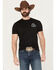 Image #2 - Cowboy Hardware Men's Get A Grip Short Sleeve Graphic T-Shirt, Black, hi-res