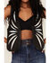Understated Leather Women's Contrast Leather Bonnie Vest, Black, hi-res