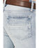 Image #4 - RANK 45® Men's Ride To Glory Wash Ambush Slim Straight Stretch Denim Jeans, Light Wash, hi-res