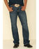 Image #2 - Cody James Men's Cantor Wash Wyatt Slim Bootcut Denim Jeans, , hi-res
