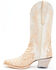 Dan Post Women's Caiman Print Western Boots - Snip Toe, Peach, hi-res