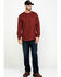 Image #6 - Hawx Men's Red Pocket Long Sleeve Work T-Shirt, , hi-res