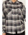 Image #3 - Wrangler Retro Women's Plaid Print Long Sleeve Pearl Snap Shirt, , hi-res