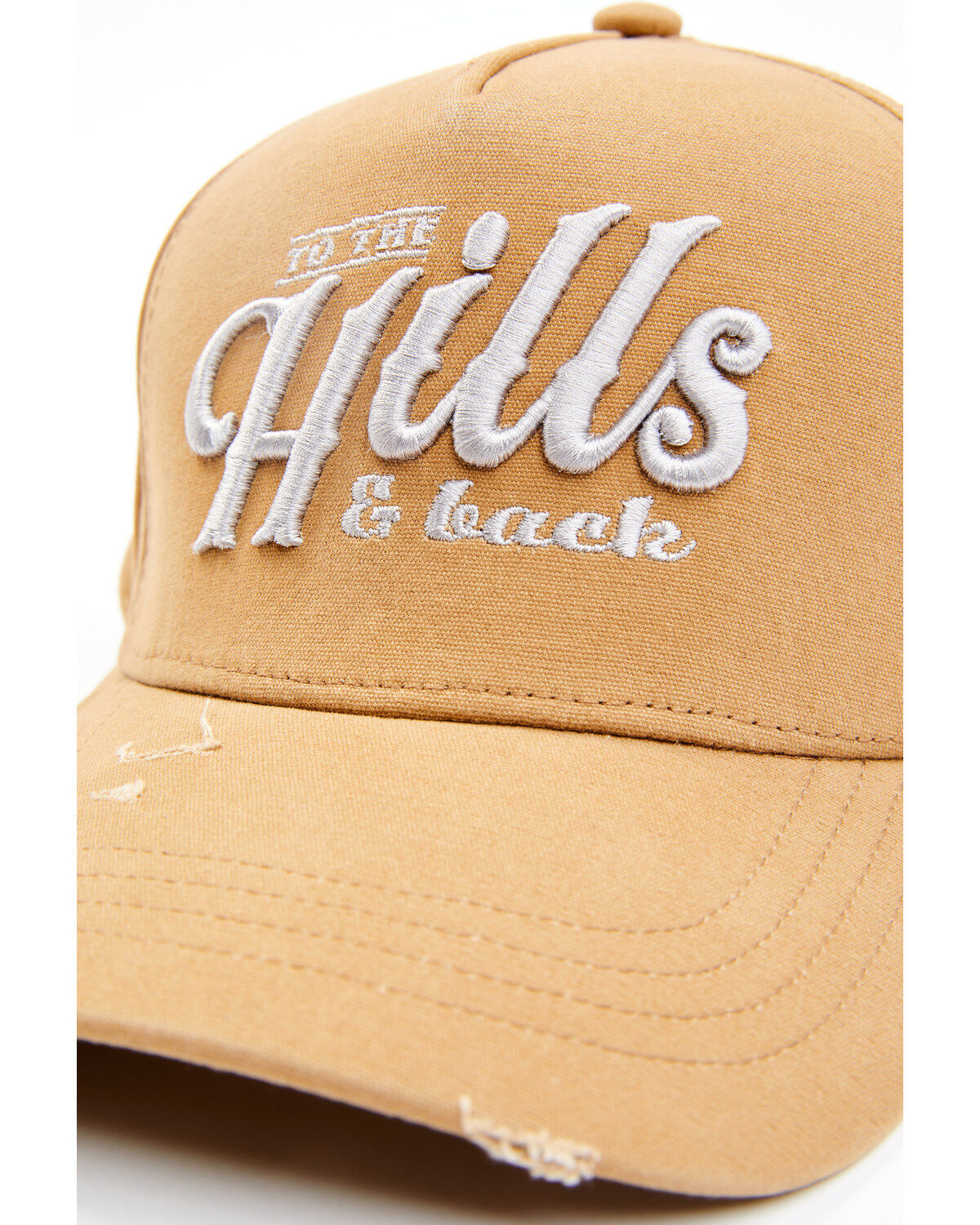 Image #2 - Shyanne Women's To The Hills Embroidered Solid-Back Ball Cap, Camel, hi-res