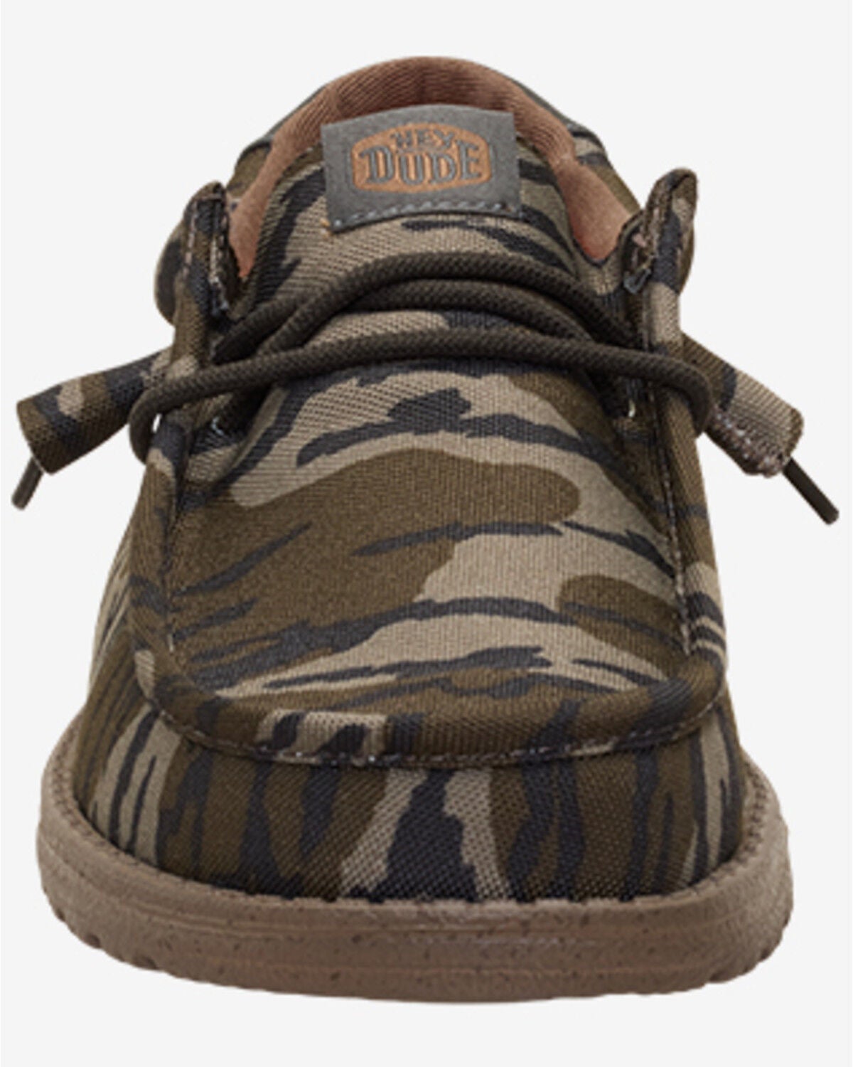 Image #4 - HEYDUDE Men's Mossy Oak Wally Casual Shoes - Moc Toe, Brown, hi-res