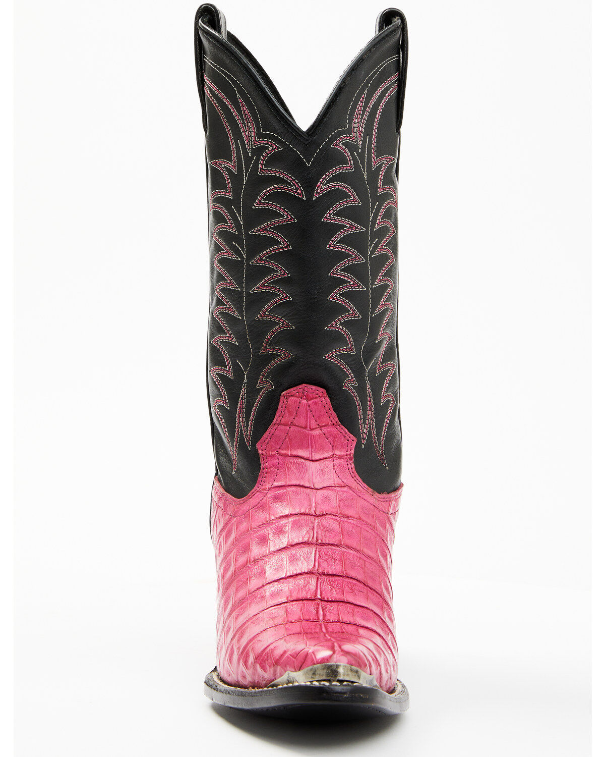 Image #4 - Idyllwind Women's All In Exotic Caiman Western Boots - Round Toe, Fuchsia, hi-res
