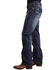 Image #2 - Stetson Men's Modern Fit Boot Cut Jeans, Dark Stone, hi-res