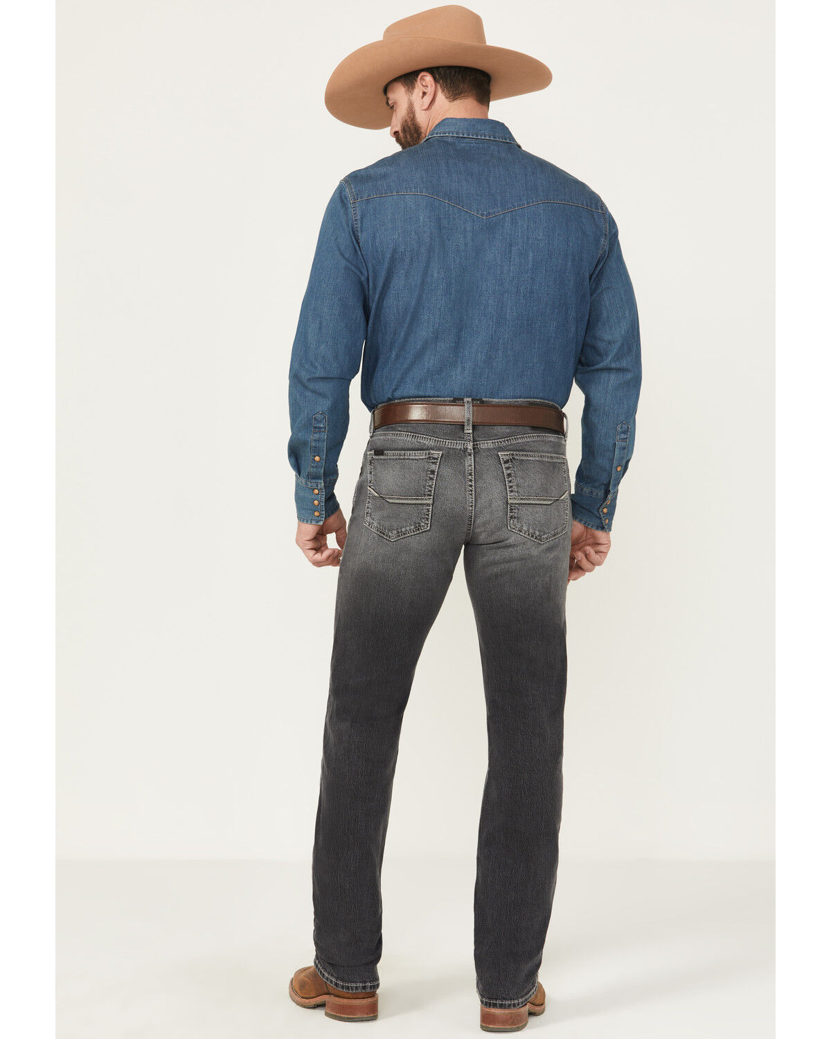 Product Name:  Ariat Men's M8 Modern Rolland Straight Slim Stretch Denim Jeans
