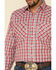 Image #4 - Ely Walker Men's Multi Small Plaid Long Sleeve Western Shirt, , hi-res