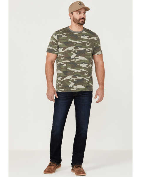 Image #2 - Flag & Anthem Men's Knoxville Burnout Army Camo Print Short Sleeve T-Shirt , Camouflage, hi-res