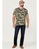 Flag & Anthem Men's Knoxville Burnout Army Camo Print Short Sleeve T-Shirt , Camouflage, hi-res