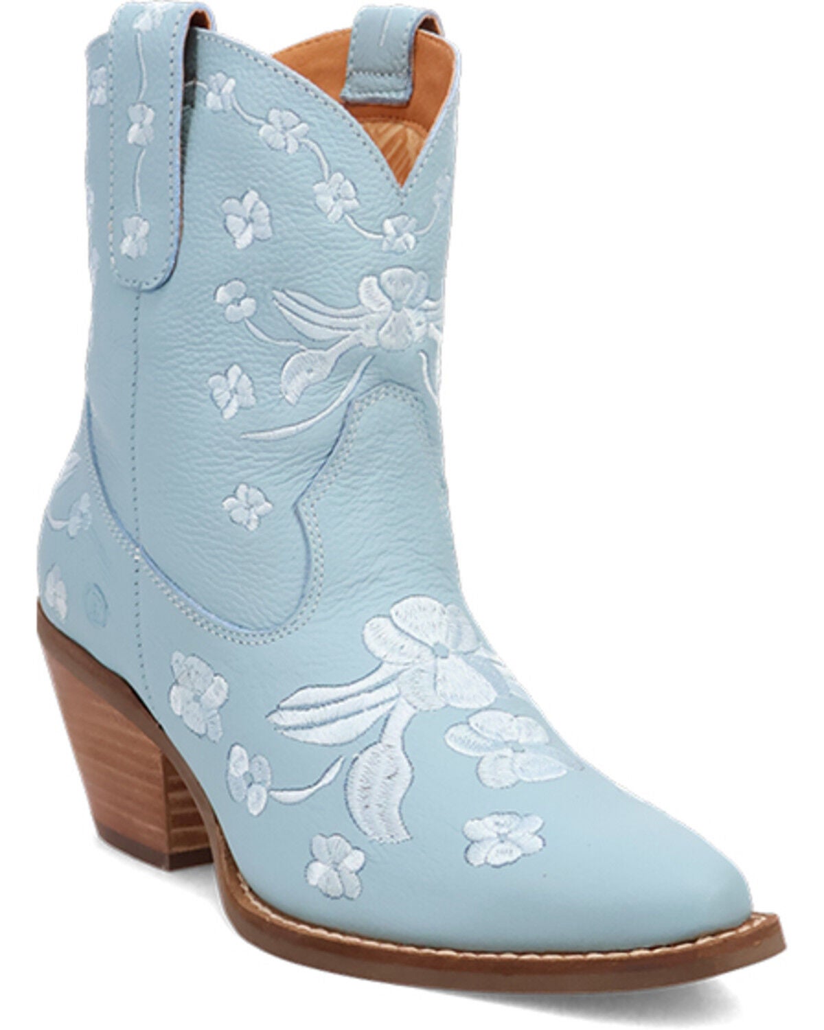 Women's Dingo Sweetheart Embroidered Booties - Round Toe