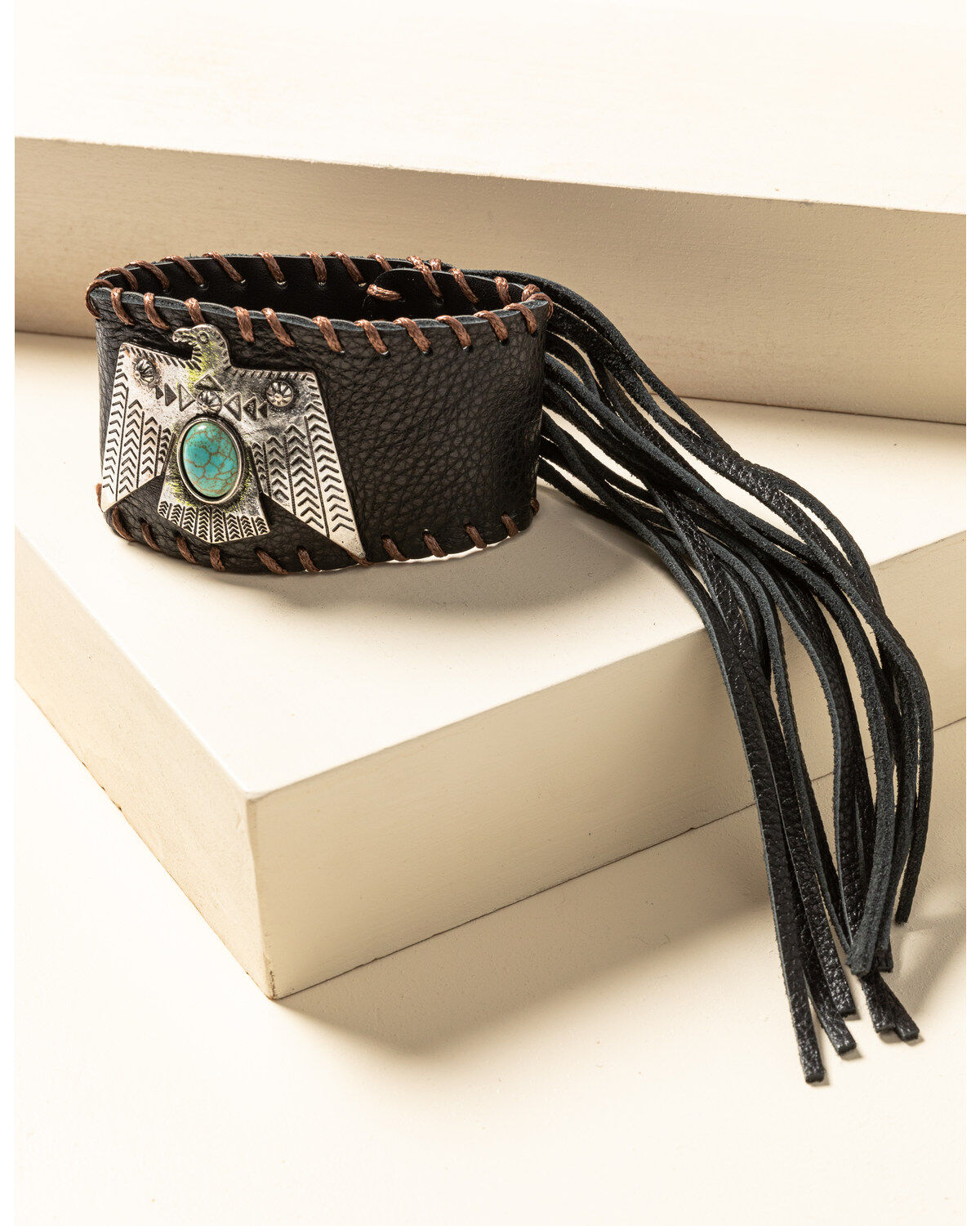 Women's Idyllwind Thunderbird Leather Cuff Bracelet