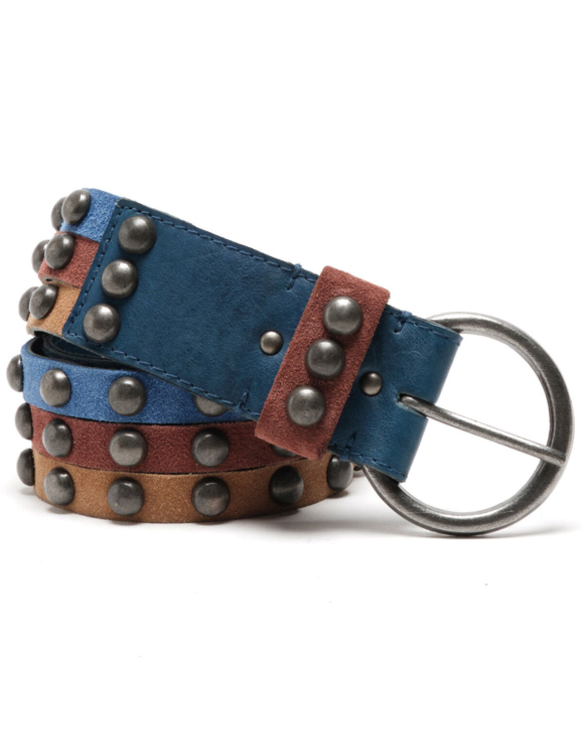 Women's Free People Tres Amore Studded Waist Belt