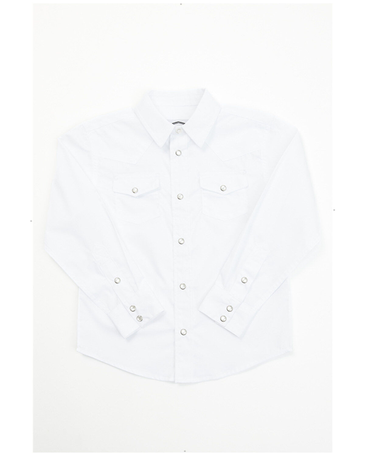 Boys' Gibson Trading Co Toddler Solid Long Sleeve Pearl Snap Western S