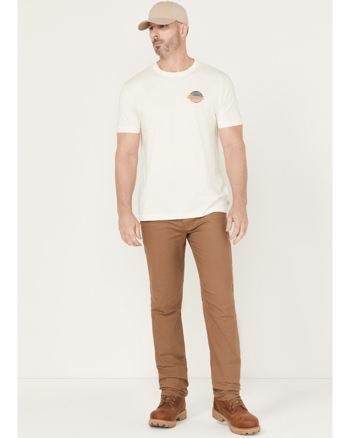 Men's Thorogood Canvas DWR Relaxed Straight Stretch Work Pants