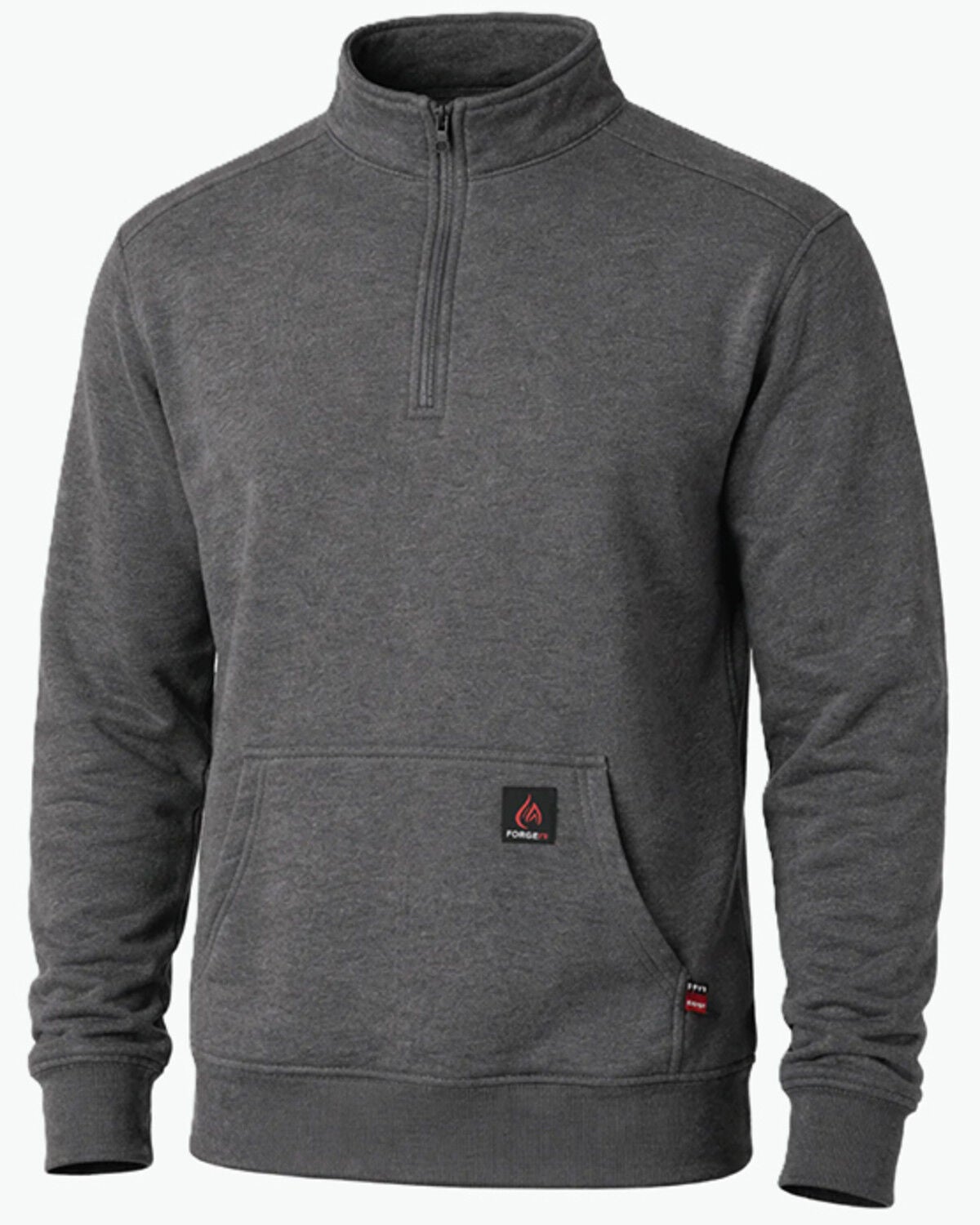 Men's Forge Workwear FR Solid 1/4 Zip Work Pullover