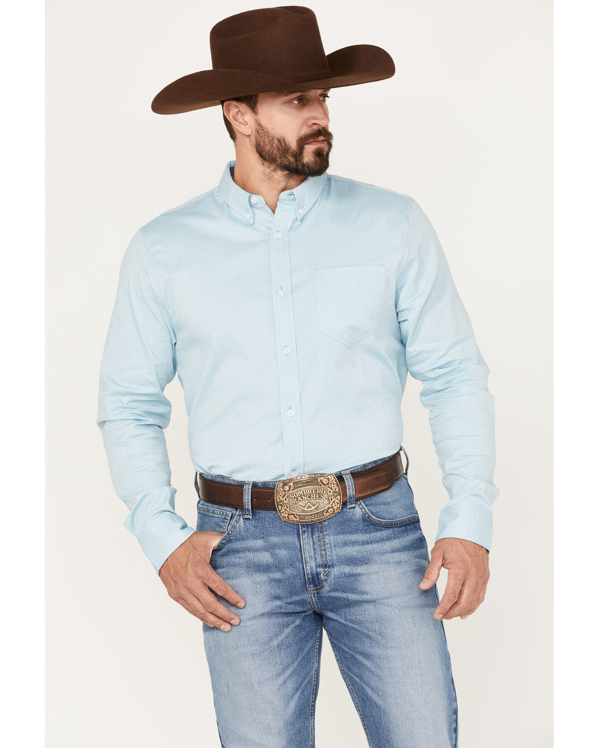 Men's Cody James Glacier Button Down Western Shirt