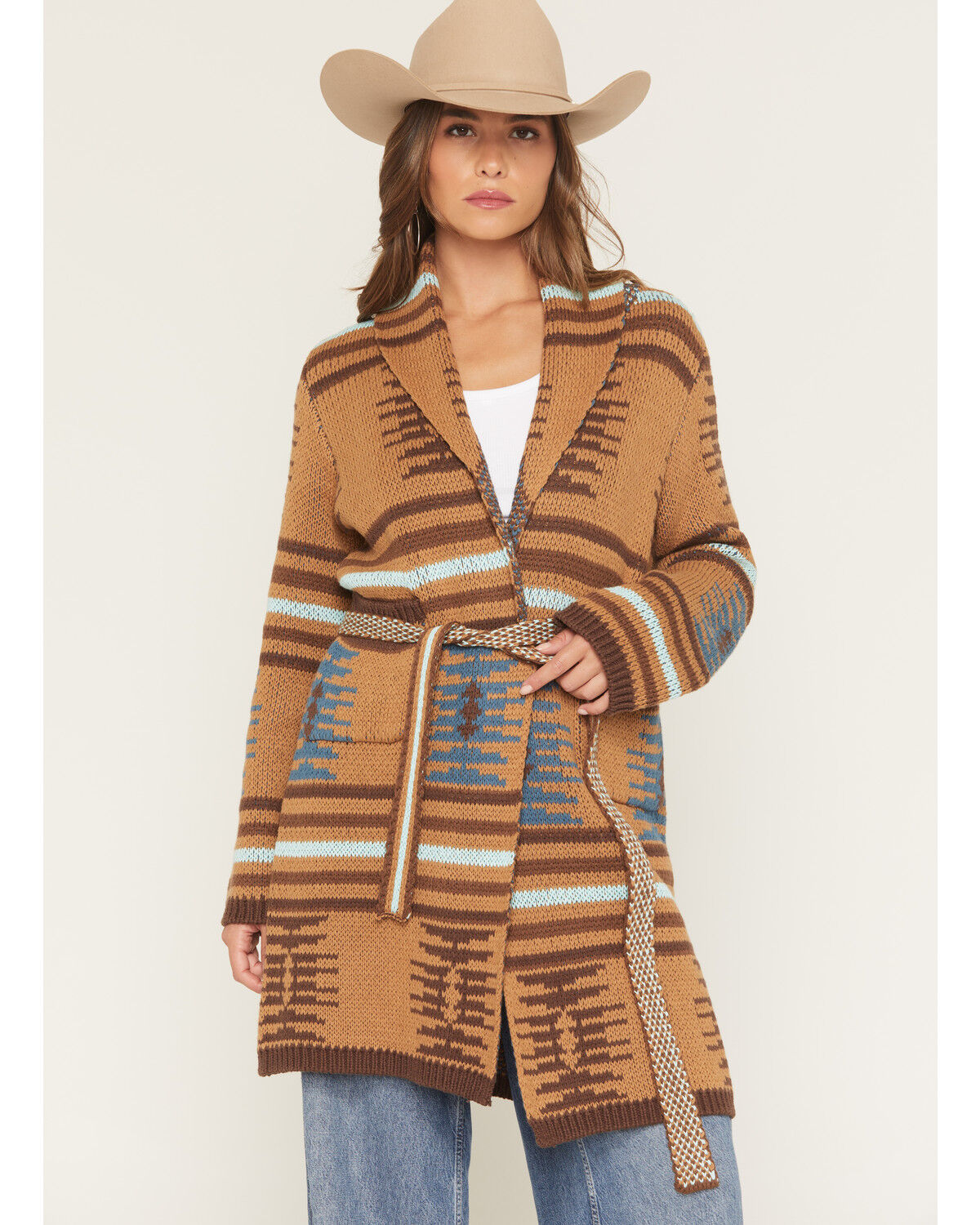 Women's Tasha Polizzi Printed Barn Cardigan