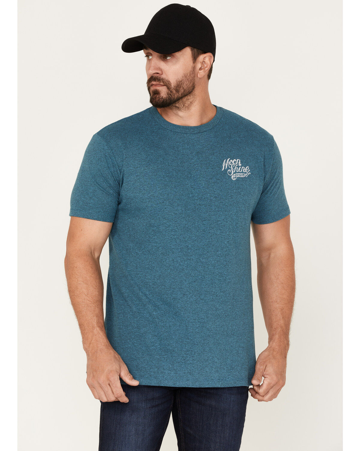 Men's Moonshine Spirit Freedom Proof Short Sleeve Graphic T-Shirt